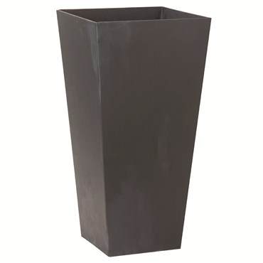 Artstone Ella 13.5" Tall Planter Black