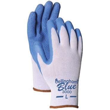 BGC Premium Latex Glove Large Blue