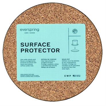 CWP 6" Cork Plant Mat w/ PDQ