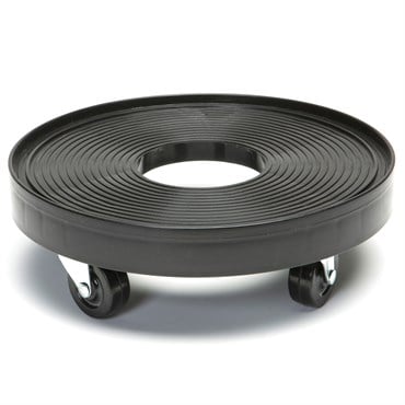 Devault 12" Plant Dolly with Hole Black
