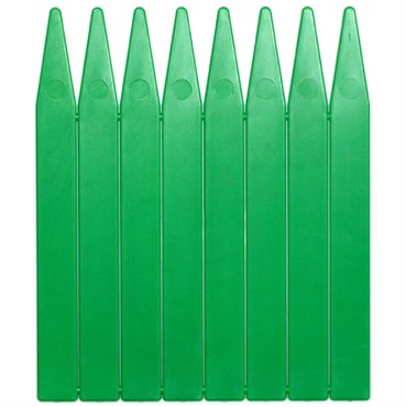 DPI 1000/6" Molded Plastic Labels Green
