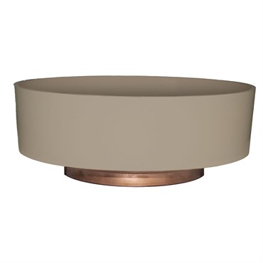 HC 8" Capri Bowl Artisan Taupe