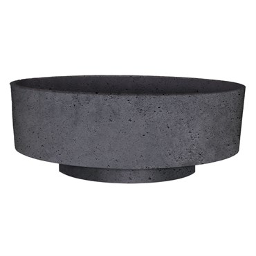 HC 8" Capri Bowl Faux Concrete