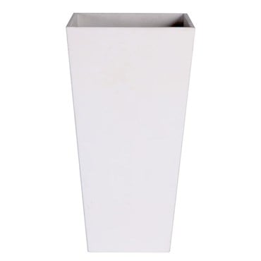 Artstone Ella 27.5" Tall Planter White