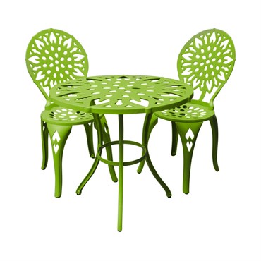 Painted Sky Bistro Sunflower Green