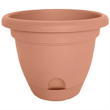 Bloem 14" Lucca Planter Terra Cotta