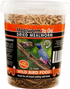 Unipet 5.5oz Mealworm To Go Tamper Proof Tub