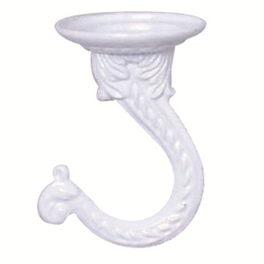 Panacea Jumbo White Ceiling Hook