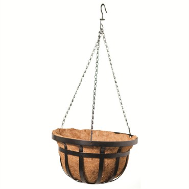 Panacea 14" Flat Iron Hanging Basket
