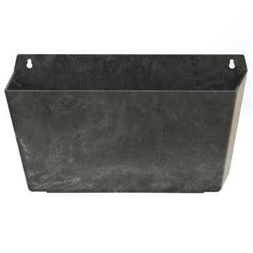 Artstone Ella 8.5" Wall Pot Black