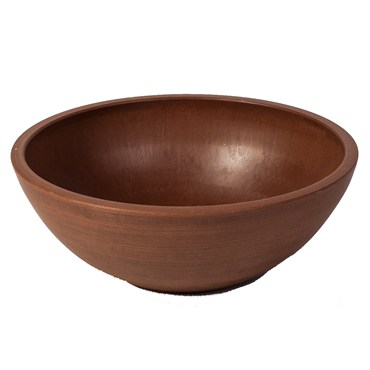 Algreen 10"x3.75" Bowl Planter Terra Cotta