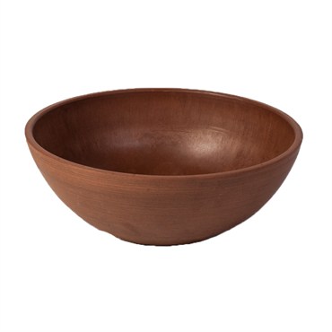 Algreen 12"x4.5" Bowl Planter Terra Cotta