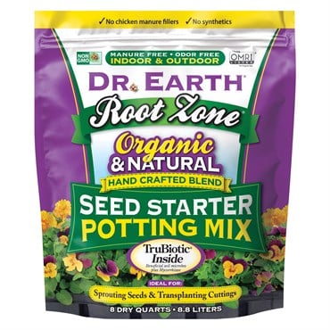 Dr Earth 8qt Root Zone Seed Starter Potting Soil