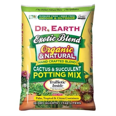 Dr Earth 16qt Cactus & Succulent Soil