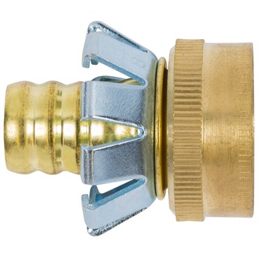 Gilmour Brass Coupling Female 5/8"
