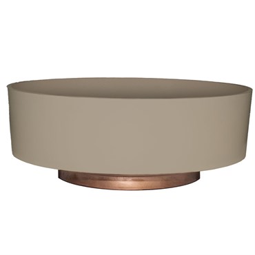 HC 6" Capri Bowl Artisan Taupe
