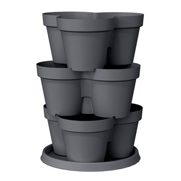 HC Terrace Planter Warm Gray