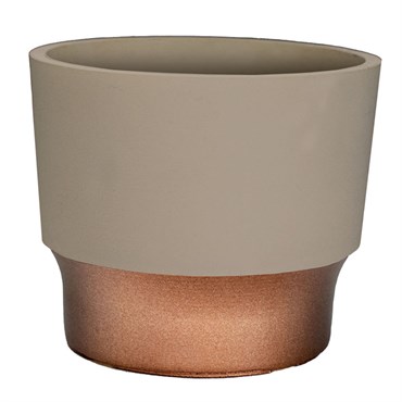 HC 3" Sprite Succulent Planter Artisan Taupe