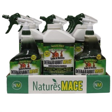 Nature's Mace MiniMace 12pc Deer & Rabbit Repellent Counter Display