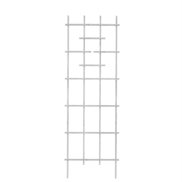 Panacea 72" Wood Ladder Trellis White