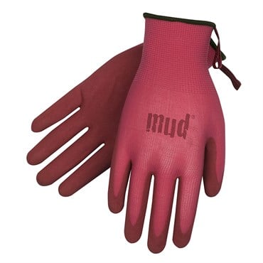 SWI Simply Mud Glove Pomegranate Small Micro-Finish Nitrile
