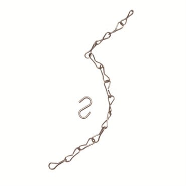 Panacea 18" Hanging Basket Chain Antique Brass 3pk