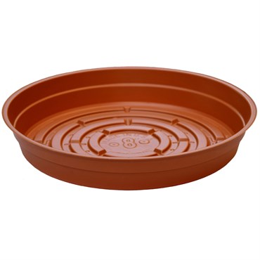 CWP 8" Terracotta Heavy Gauge Vinyl Plant Saucer