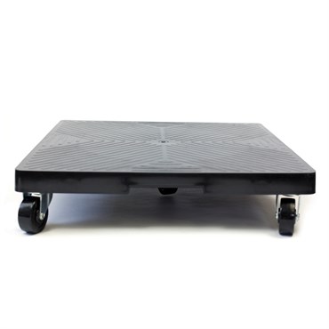 Devault 16" Square Plant Dolly Black