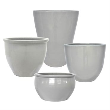 MCarr 26PC Plain Planter Plt Dallas Gray