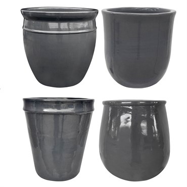 MCarr 28PC Mix Planter Plt London Gray