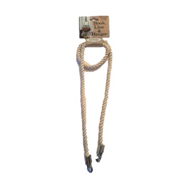 Primitive 1/2" Cotton Drop Hanger 4' Adjustable