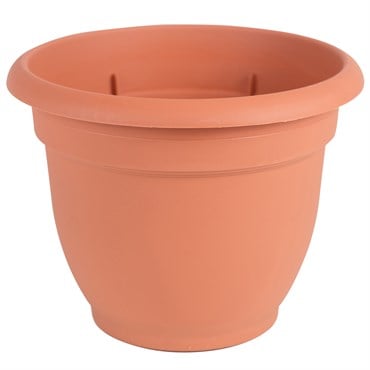 Bloem 8" Ariana with Grid Planter Terra Cotta