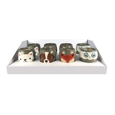 Southern Patio 8pc 6" Ceramic Planter Assortment