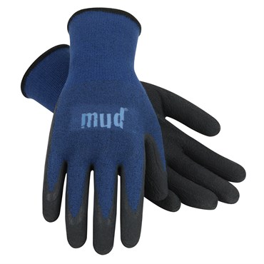 SWI Mud Glove Latex Palm Bamboo Blue Med/Large