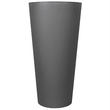 Tusco 20" Cosmo Tall Round Planter Slate
