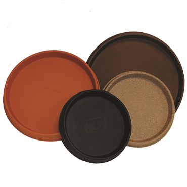 Tusco 22" Saucer Black