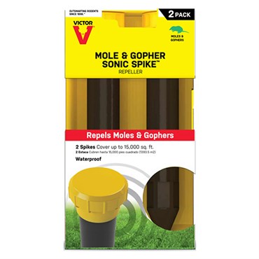 Victor 2pk Mole & Gopher Sonic Spike