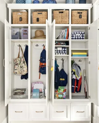 Mudroom Organization — Professional Home Organizers project by Sort It Out in Washington