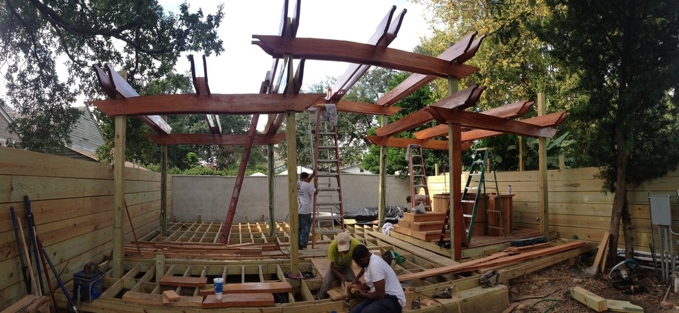 Marigny, New Orleans Custom Hot-tub and Deck by Garden Environments, Inc. - Photo 2