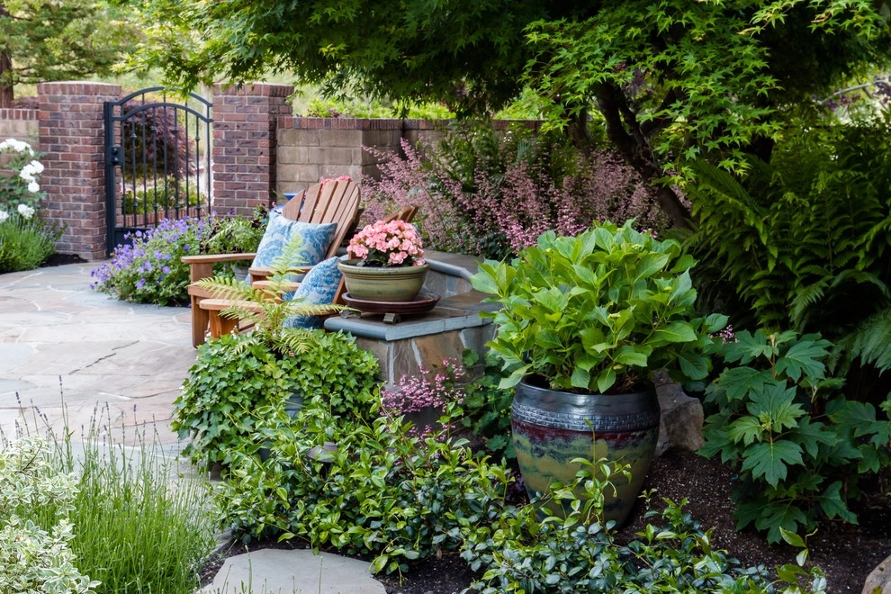Charming Cottage Courtyard by Garden Nest Residential Landscape - Photo 7