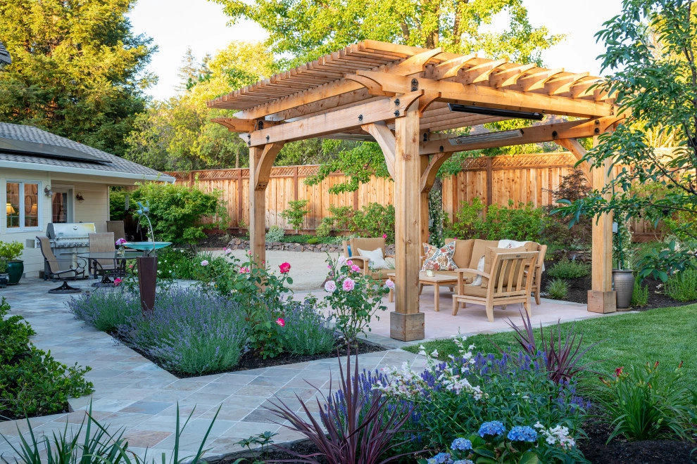 Lafayette Pool Conversion to Charming Backyard by Garden Nest Residential Landscape - Photo 5