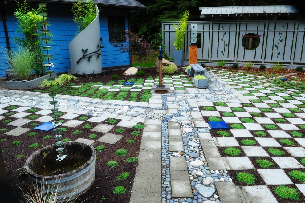 Ed's Artful Entry Landscape by Gardens ALIVE Design - Photo 15