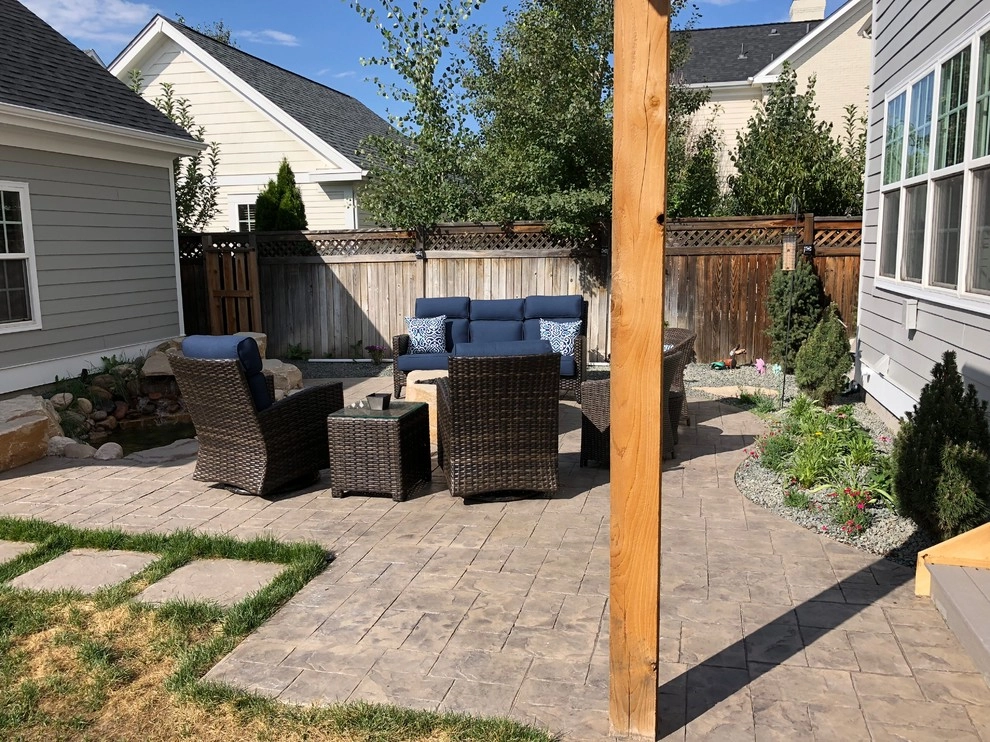 Fire and Water Relaxing natural yard by A&M Landscaping LLC - Photo 4