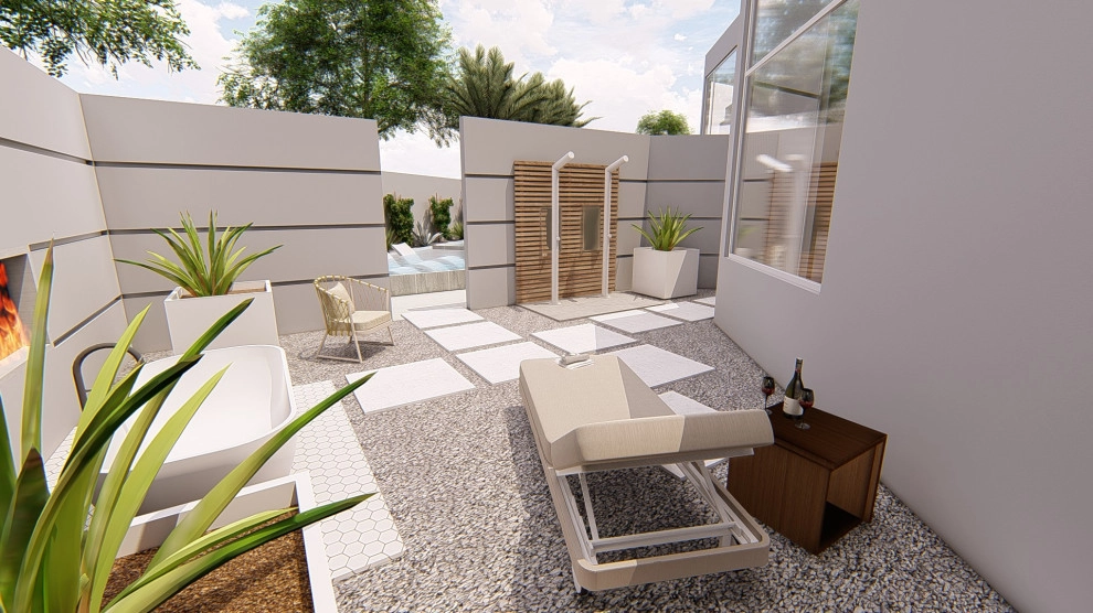 private residence pool remodel by Garza Concepts - Photo 2
