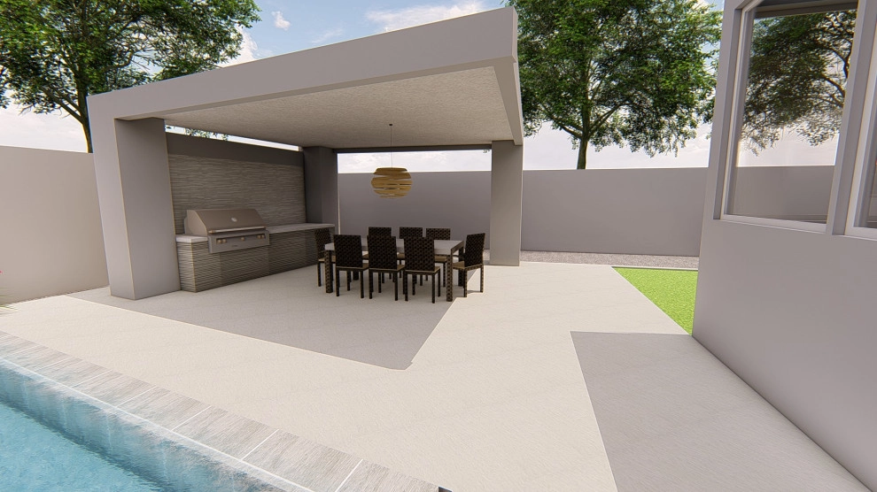 private residence pool remodel by Garza Concepts - Photo 6