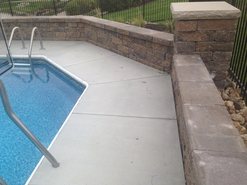 Belgian Block Seating Wall, Granite Boulder Retaining Wall, Paver Patio by Above And Beyond Complete Grounds Maintenance - Photo 16