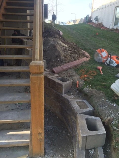 Sienna Retaining Wall by Above And Beyond Complete Grounds Maintenance - Photo 5