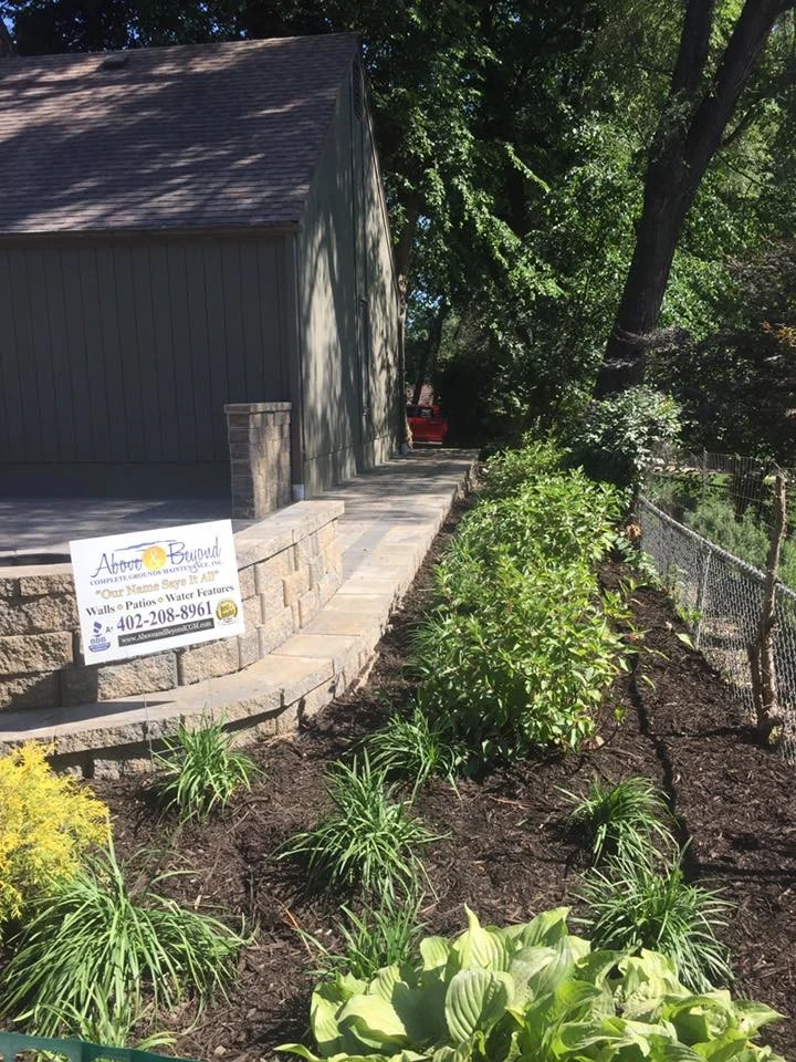 Paver Patio with Fire Pit by Above And Beyond Complete Grounds Maintenance - Photo 5