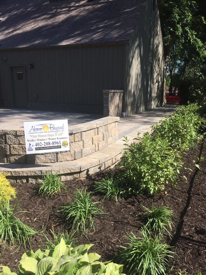 Paver Patio with Fire Pit by Above And Beyond Complete Grounds Maintenance - Photo 8