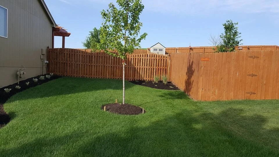 6" Denver Block Wall With Softscape by Above And Beyond Complete Grounds Maintenance - Photo 10